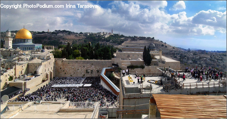 Architecture, Dome, Mosque, Worship, Castle, Fort, Crowd