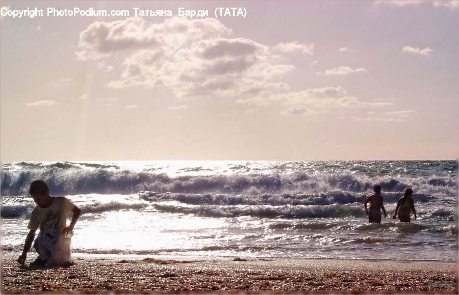 Baby, Child, Kid, Beach, Coast, Outdoors, Sea