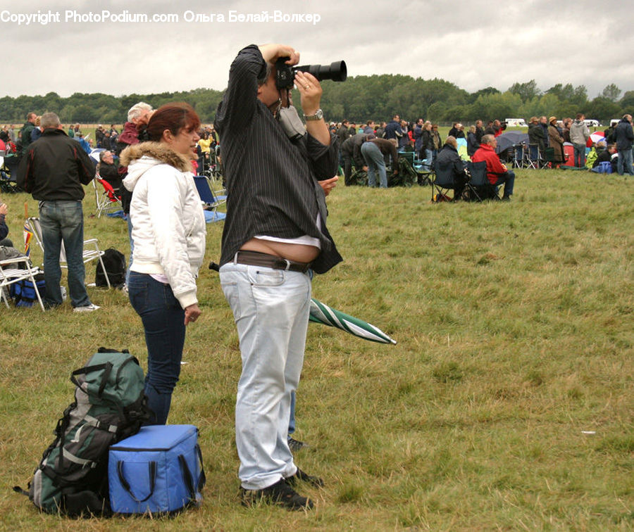 Human, People, Person, Picnic, Bag, Soil, Crowd