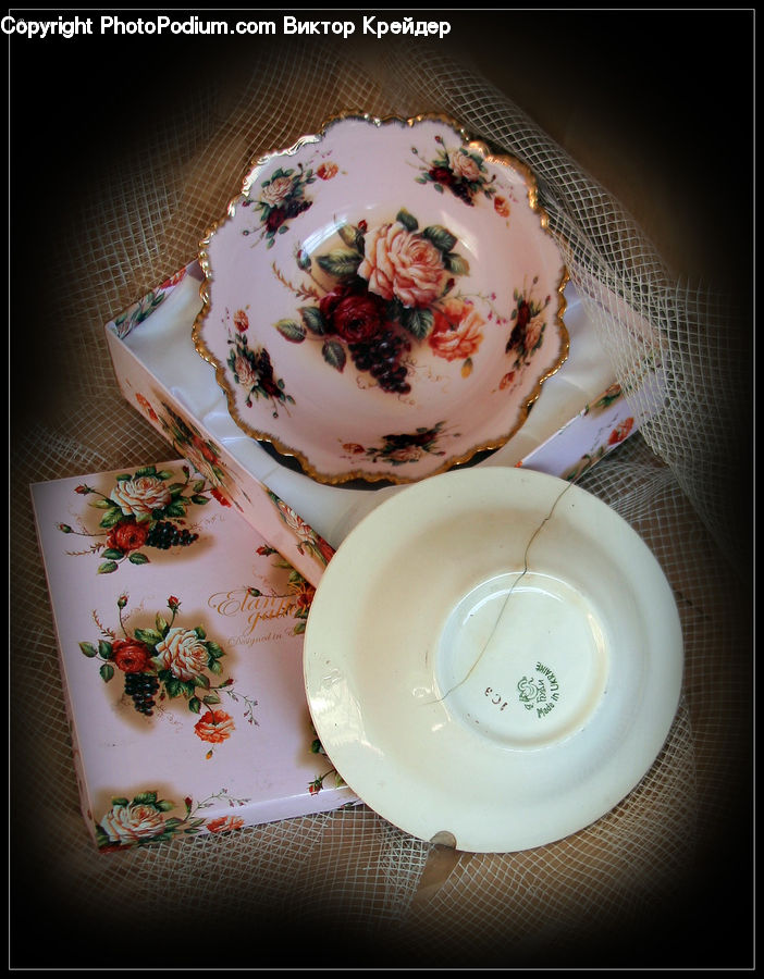 Bowl, Dish, Food, Meal, Plate, Porcelain, Saucer