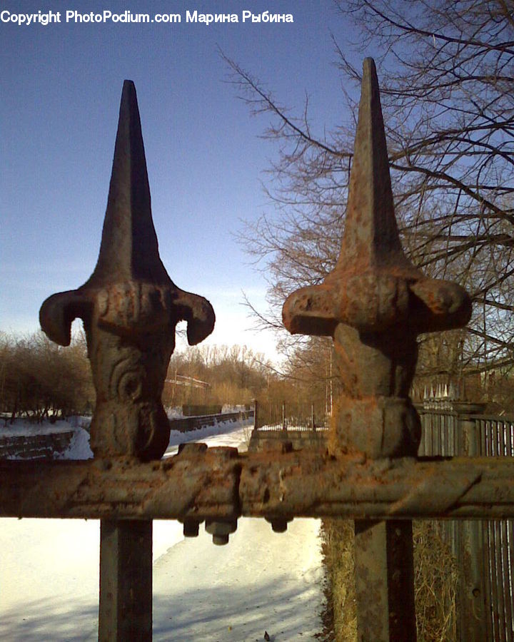 Art, Gargoyle, Statue, Castle, Ditch, Fort, Moat