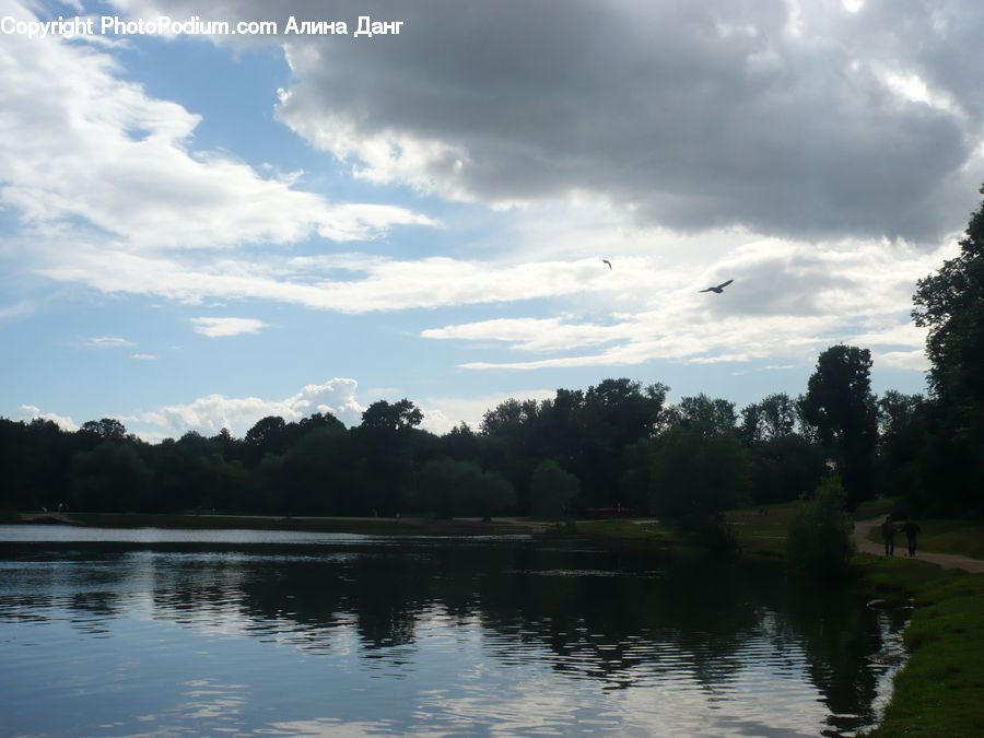 Cloud, Cumulus, Sky, Azure Sky, Outdoors, Lake, Water