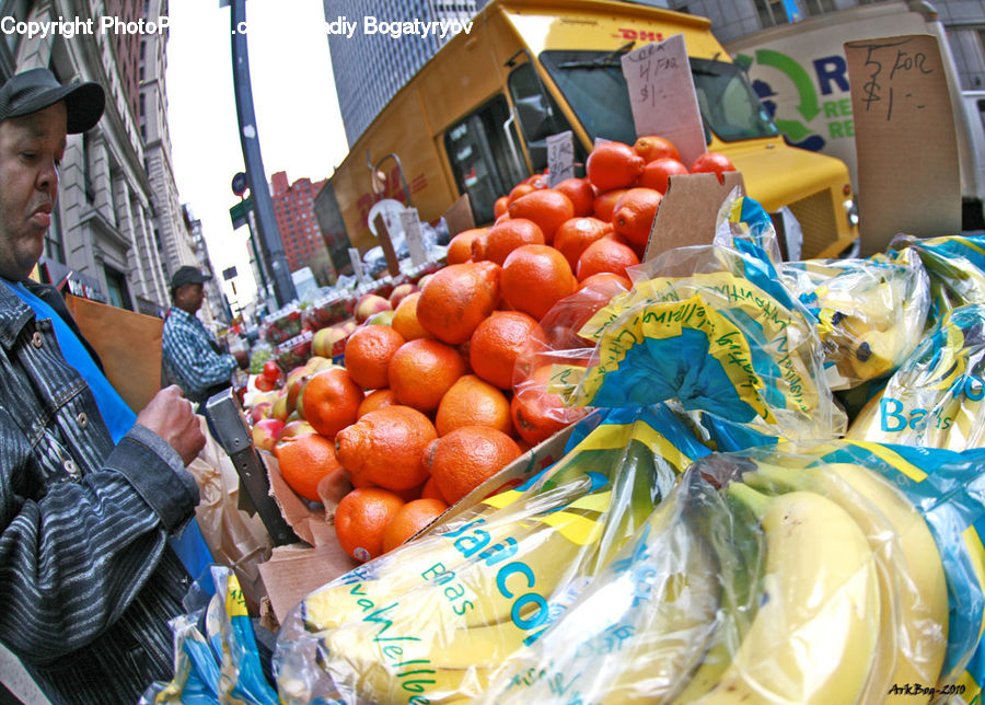 Market, Produce, Cookie, Food, Performer, Person, Box