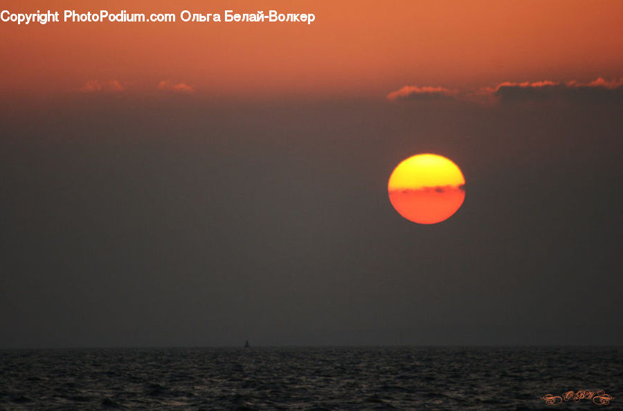 Sun, Dawn, Dusk, Sky, Sunrise, Sunset