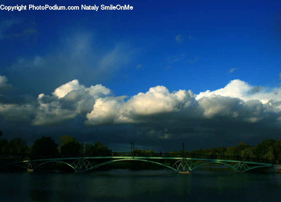 Azure Sky, Cloud, Outdoors, Sky, Cumulus, Landscape, Nature