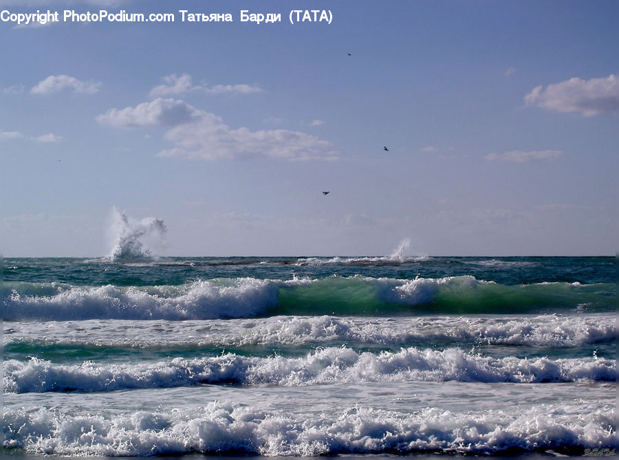 Outdoors, Sea, Sea Waves, Water, Ocean, Beach, Coast