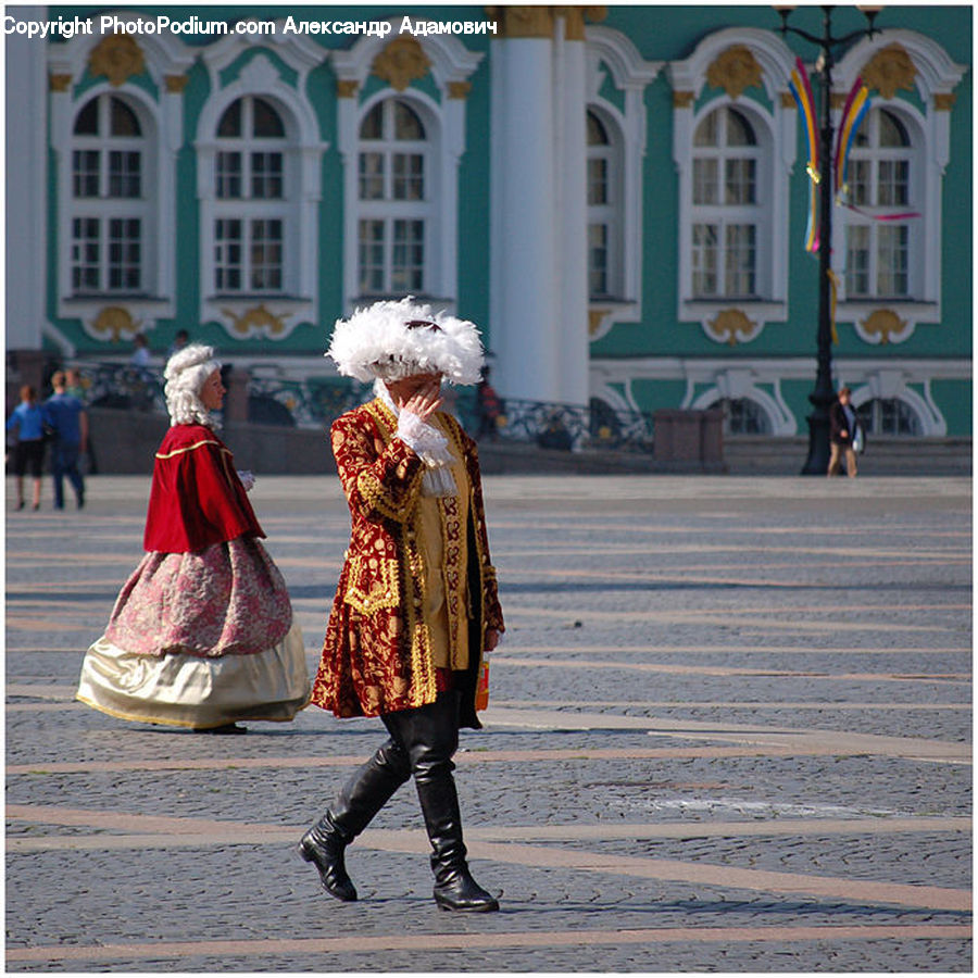 People, Person, Human, Architecture, Downtown, Plaza, Town