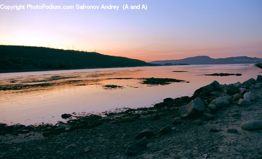 Promontory, Coast, Outdoors, Sea, Water, Beach, Dawn