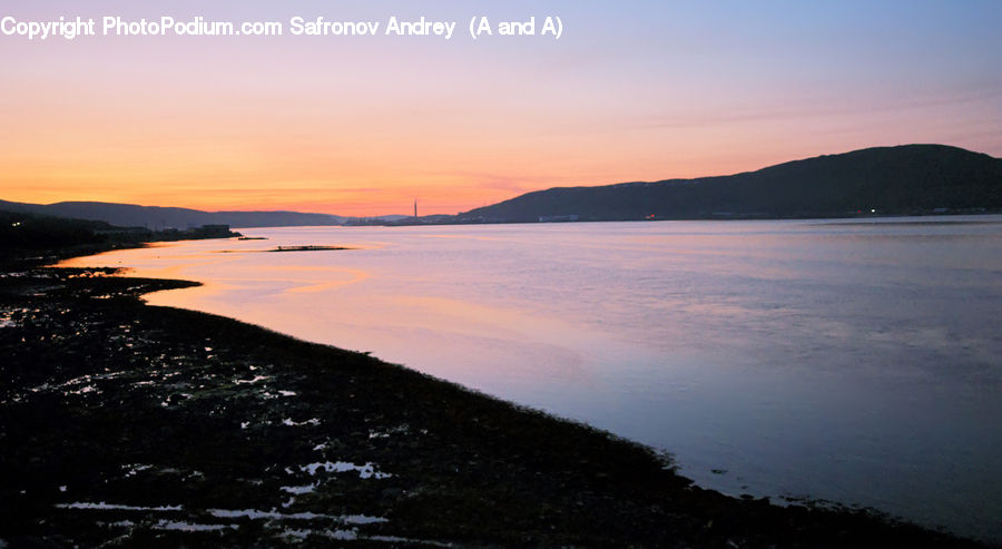 Promontory, Dawn, Dusk, Sky, Sunrise, Sunset, Astronomy