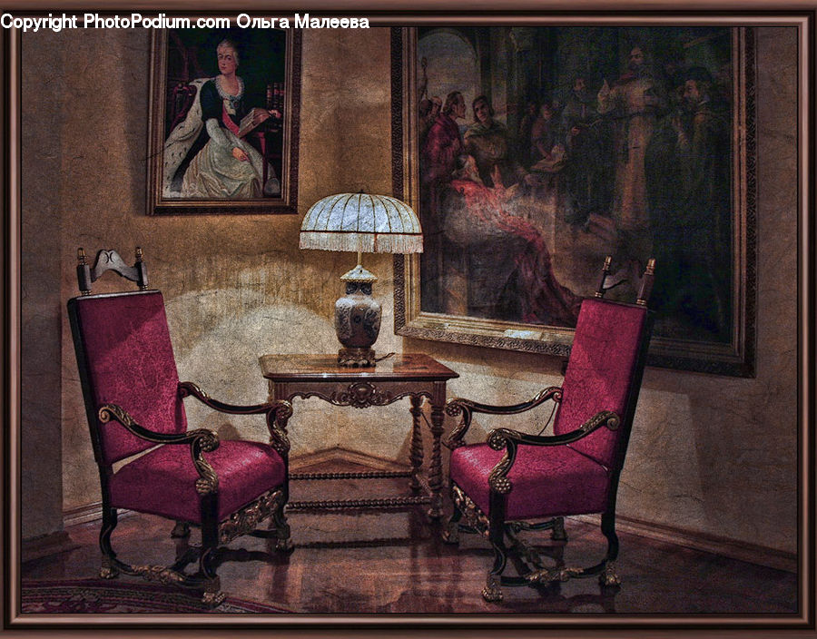 People, Person, Human, Chair, Furniture, Art, Painting