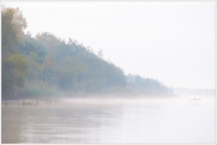 Fog, Mist, Outdoors, Landscape, Nature, Scenery