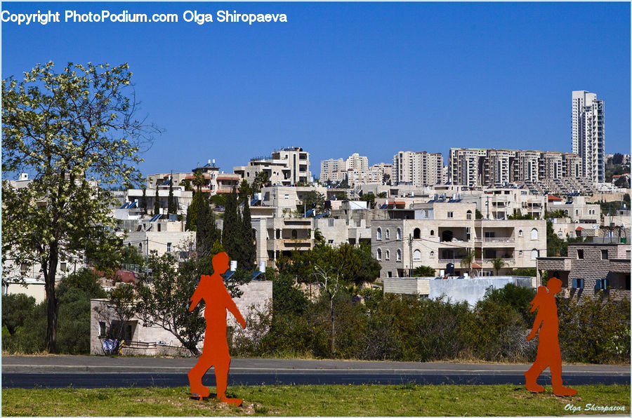 People, Person, Human, Plant, Potted Plant, Building, Downtown