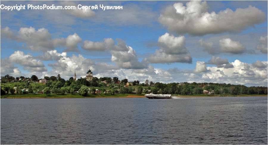 Cloud, Cumulus, Sky, Azure Sky, Outdoors, Landscape, Nature