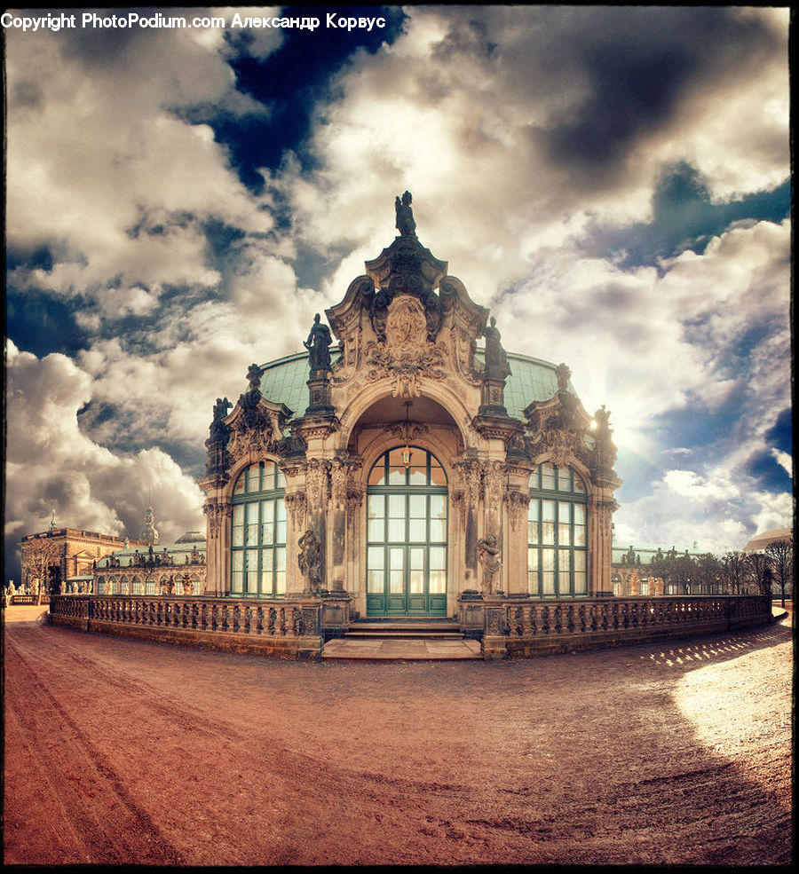 Bench, Building, Architecture, Dome, Castle, Mansion, Palace