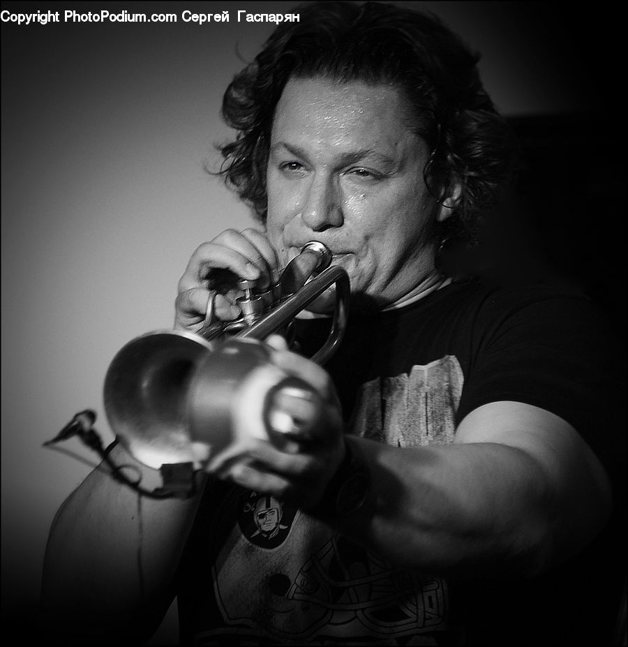 People, Person, Human, Brass Section, Horn, Musical Instrument, Trumpet