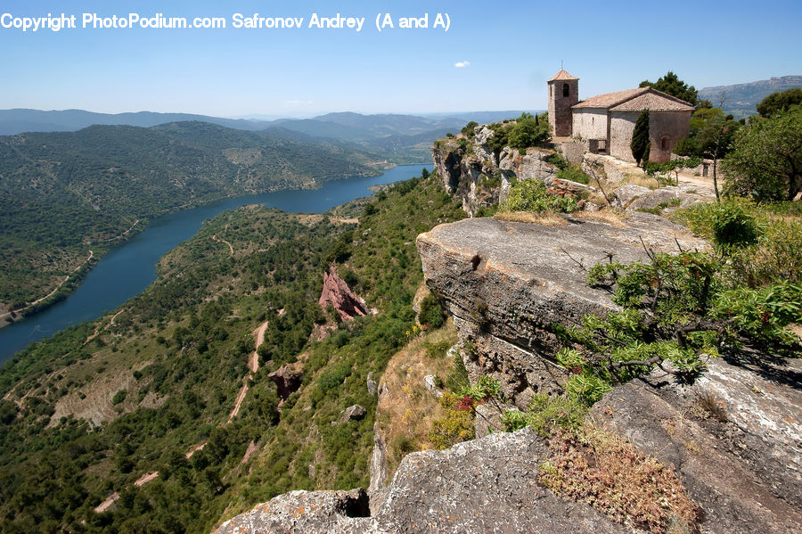 Architecture, Housing, Monastery, Castle, Fort, Forest, Jungle