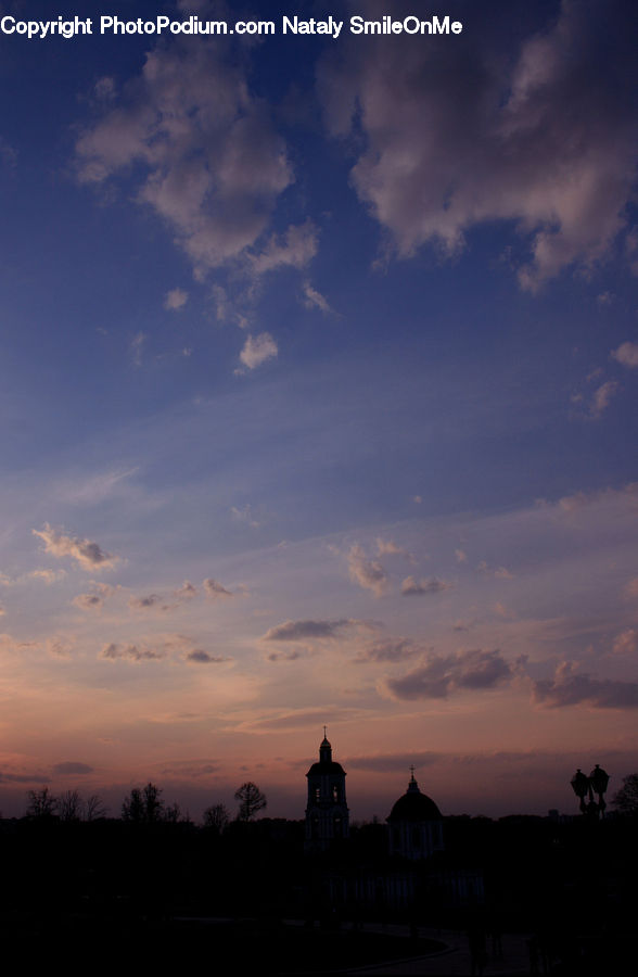 Dawn, Dusk, Red Sky, Sky, Sunrise, Sunset, Azure Sky