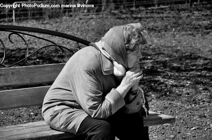 People, Person, Human, Bench