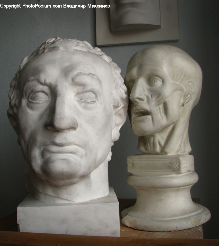 People, Person, Human, Bust, Figurine, Head, Portrait