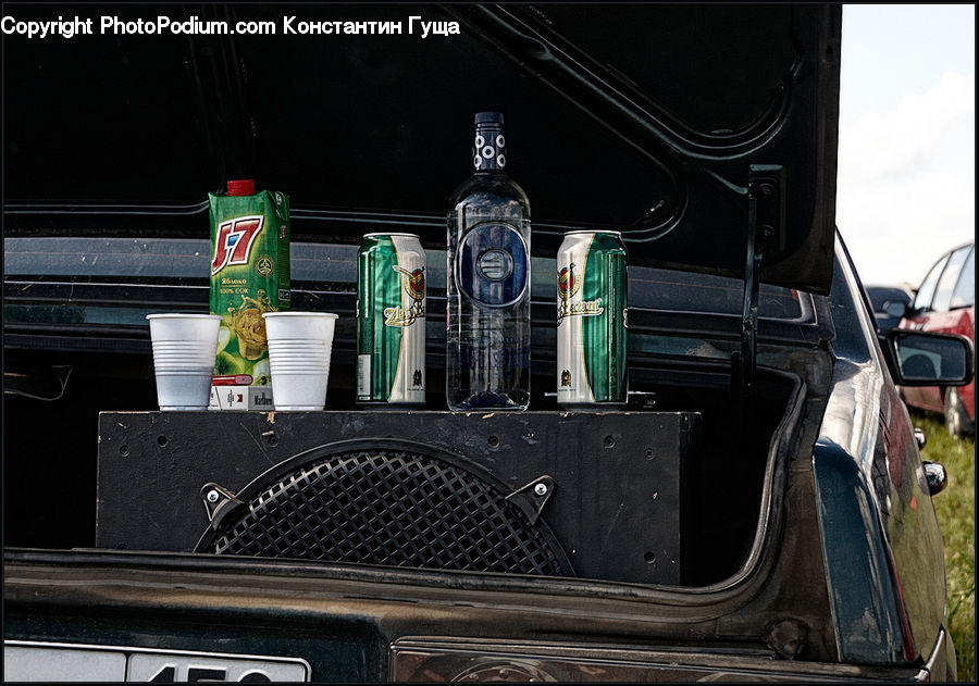 Car, Van, Bumper, Automobile, Sedan, Vehicle, Console