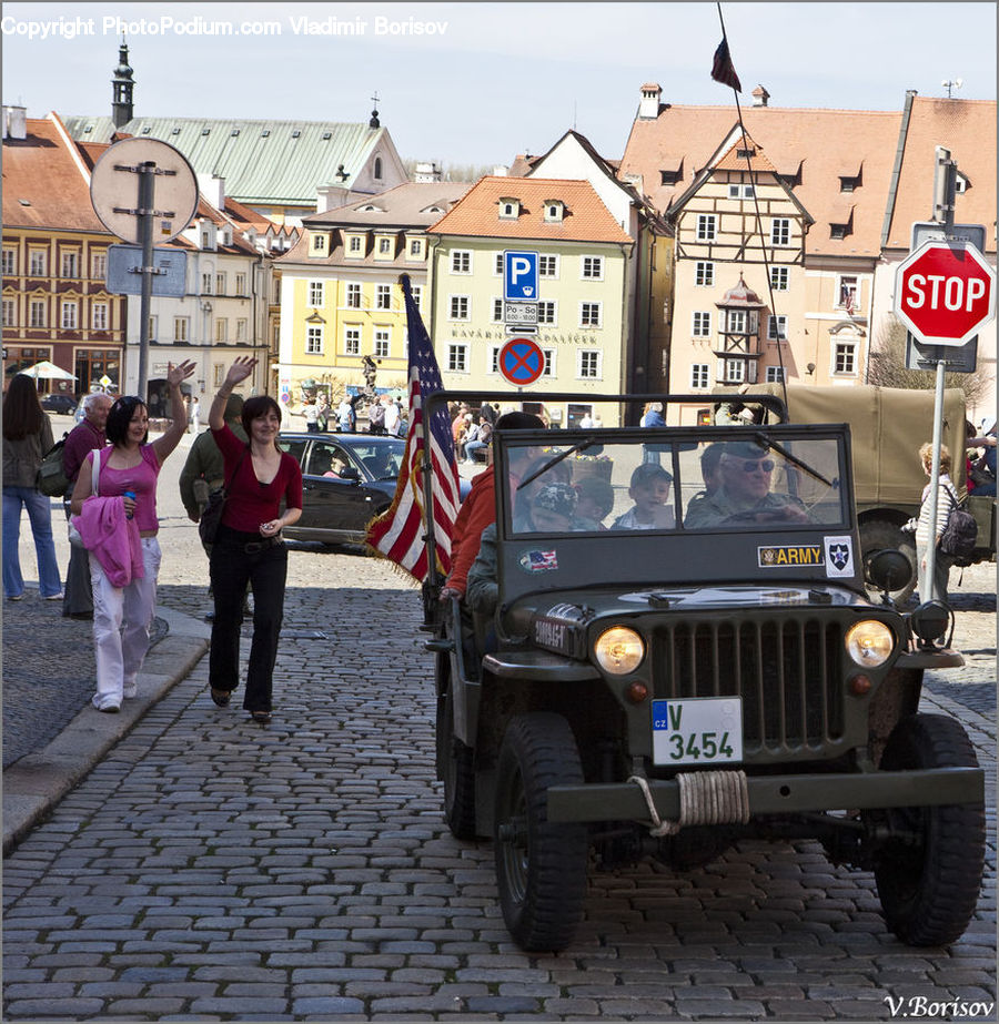Tire, Car, Jeep, Vehicle, Buggy, Carriage, Suv
