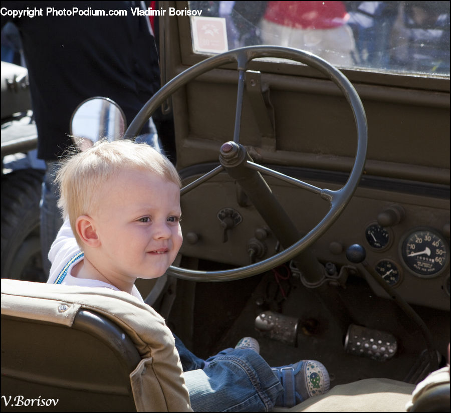 People, Person, Human, Steering Wheel