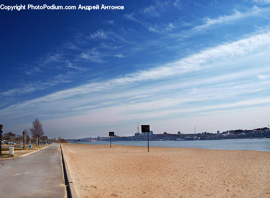 Waterfront, Beach, Coast, Outdoors, Sea, Water, Road