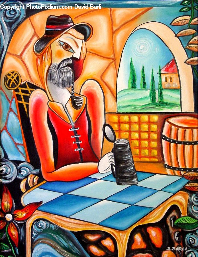 Art, Modern Art, Painting, Graffiti, Mural, Wall, Flyer