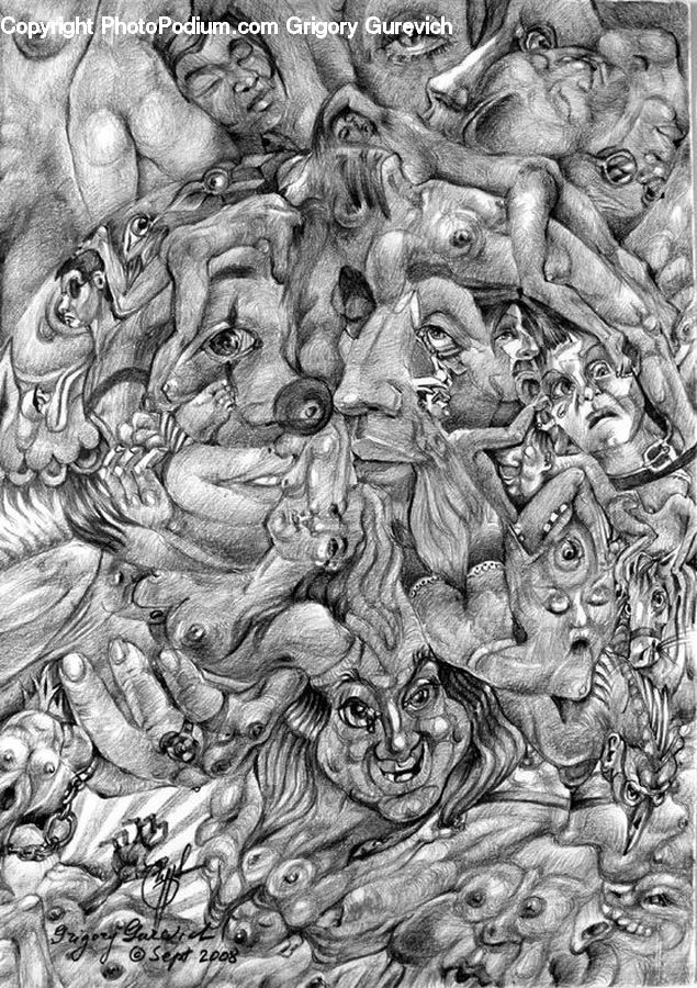 Art, Drawing, Doodle, Sketch