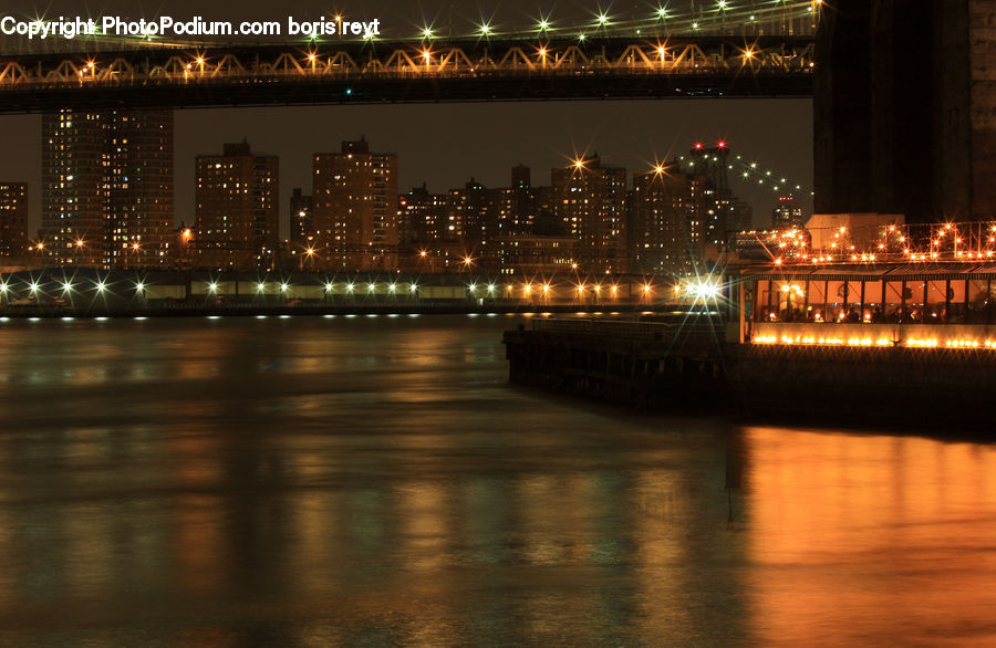 Lighting, City, Downtown, Night, Outdoors, Metropolis, Urban