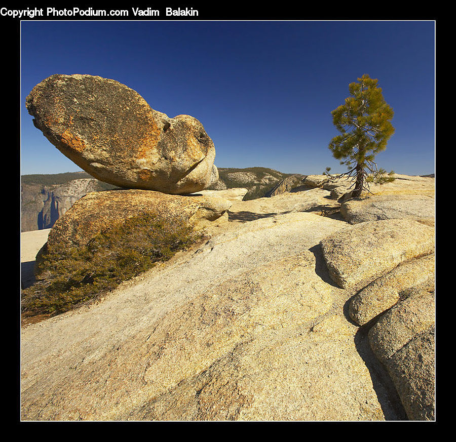 Rock, Outdoors, Plateau, Granite, Marble, Landscape, Nature