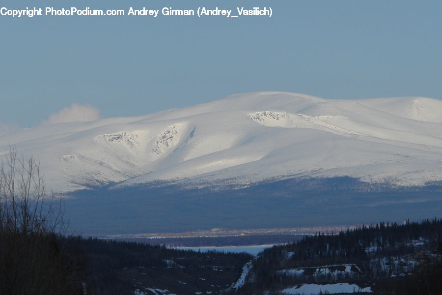 Crest, Mountain, Mountain Range, Outdoors, Peak, Arctic, Glacier