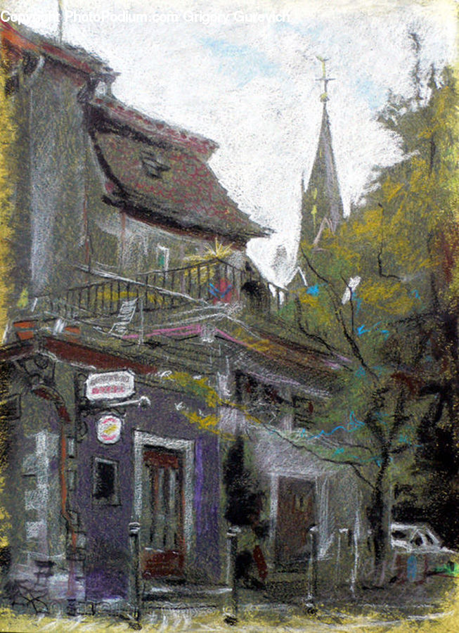 Building, Cottage, Housing, Architecture, Monastery, Downtown, Town