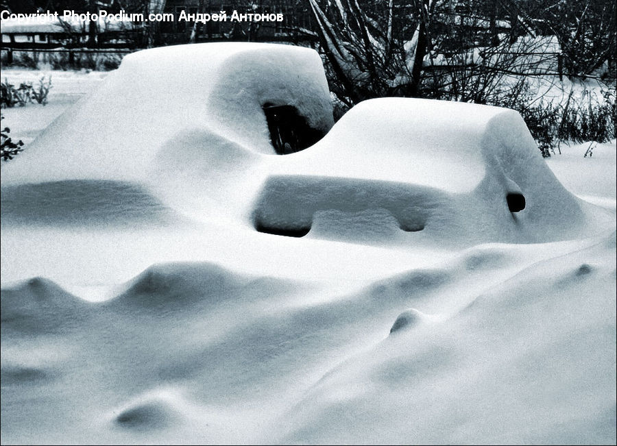 Ice, Outdoors, Snow, Blizzard, Weather, Winter