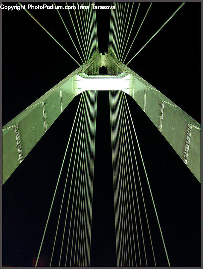 Building, City, Downtown, Metropolis, Urban, Bridge, Architecture