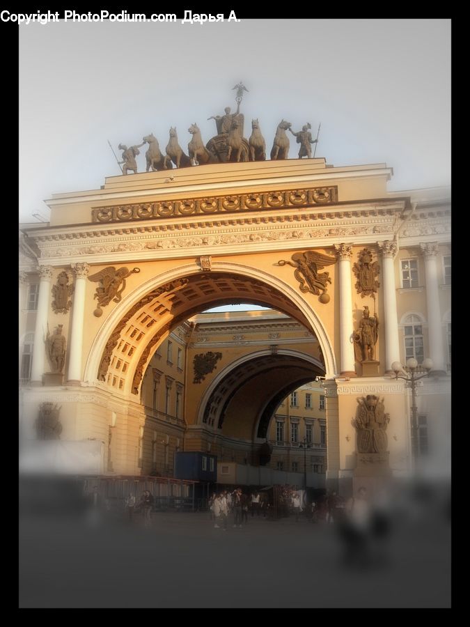 Arch, Gate, Building, Architecture