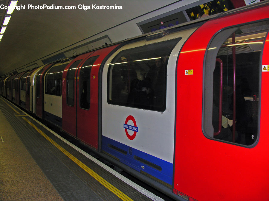 Train, Vehicle, Subway, Train Station