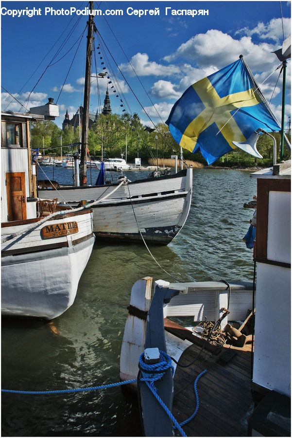 Boat, Watercraft, Dinghy, Dock, Landing, Pier, Yacht