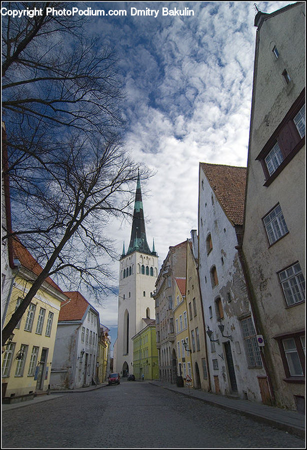 Apartment Building, Building, High Rise, Architecture, Castle, Fort, Downtown