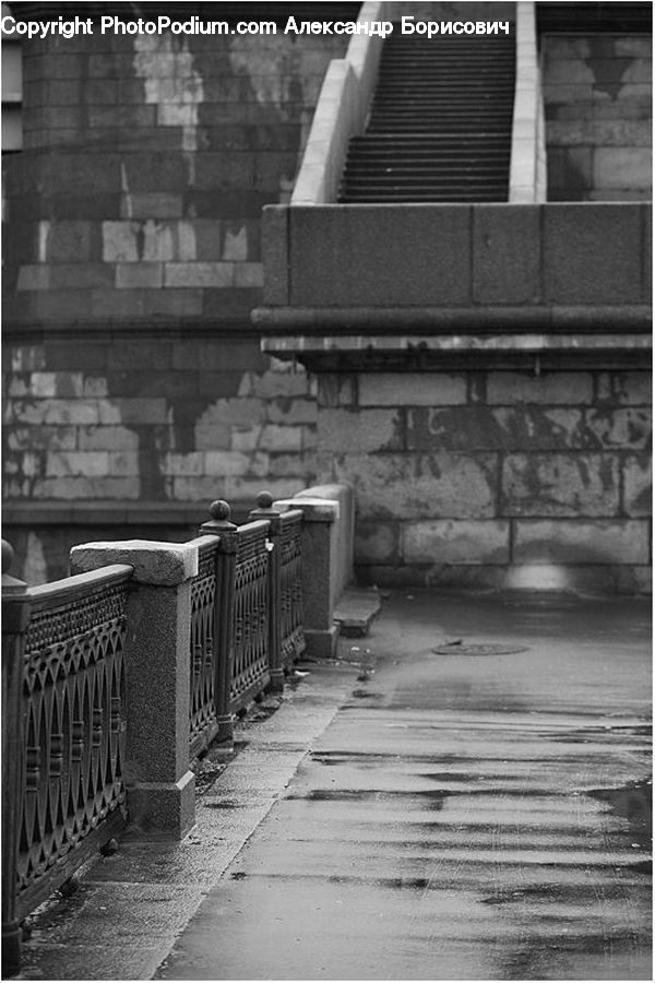 Alley, Alleyway, Road, Street, Town, Brick, City