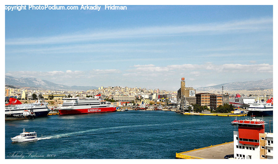 Cruise Ship, Ferry, Freighter, Ship, Tanker, Vessel, Ocean Liner