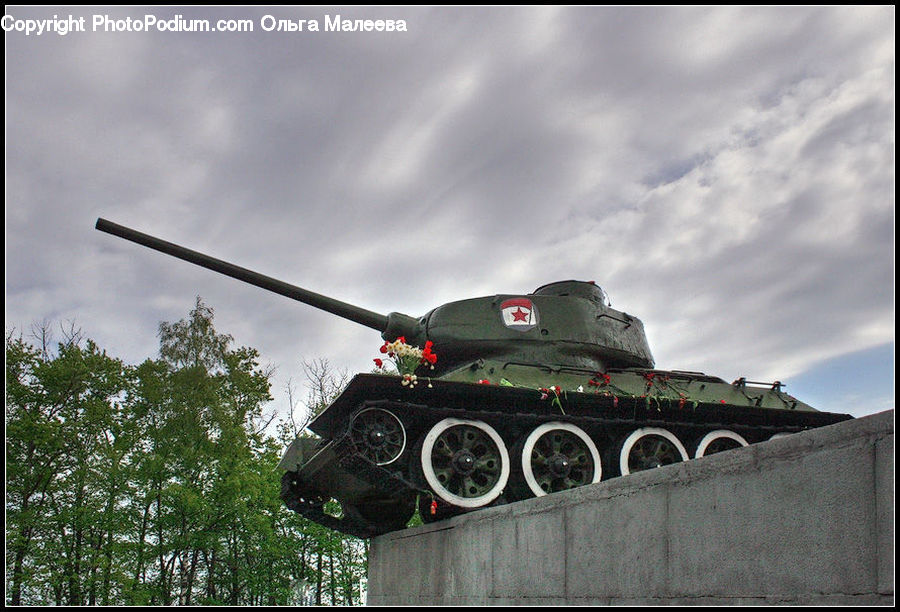 Army, Tank, Vehicle
