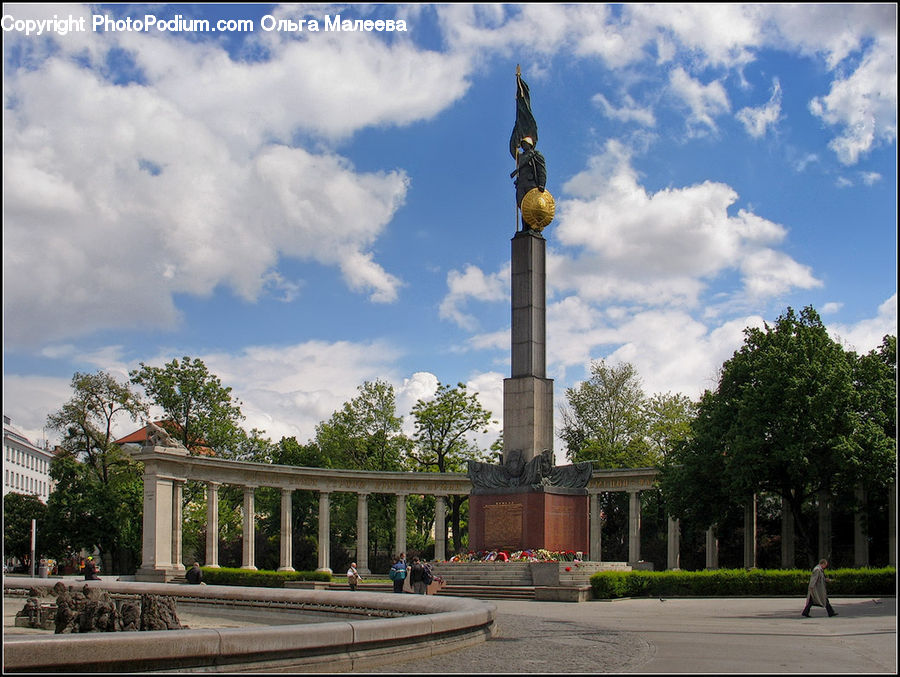 Architecture, Bell Tower, Clock Tower, Tower, Downtown, Plaza, Town Square