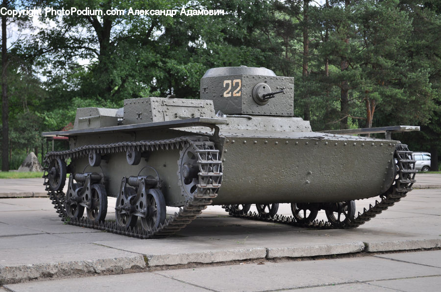 Army, Tank, Vehicle, Half Track, Engine, Machine, Motor