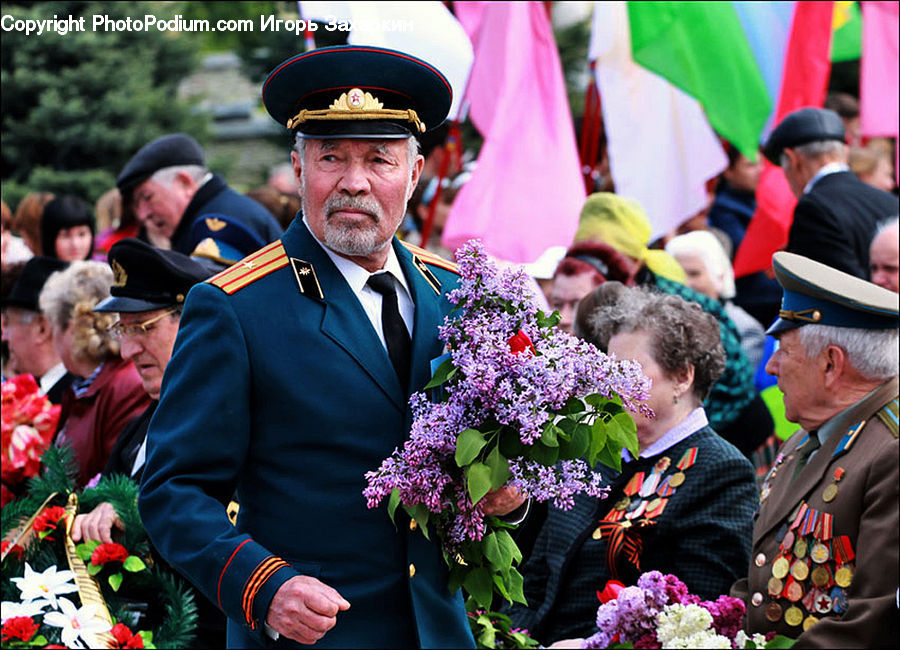 People, Person, Human, Blossom, Flower, Lilac, Plant