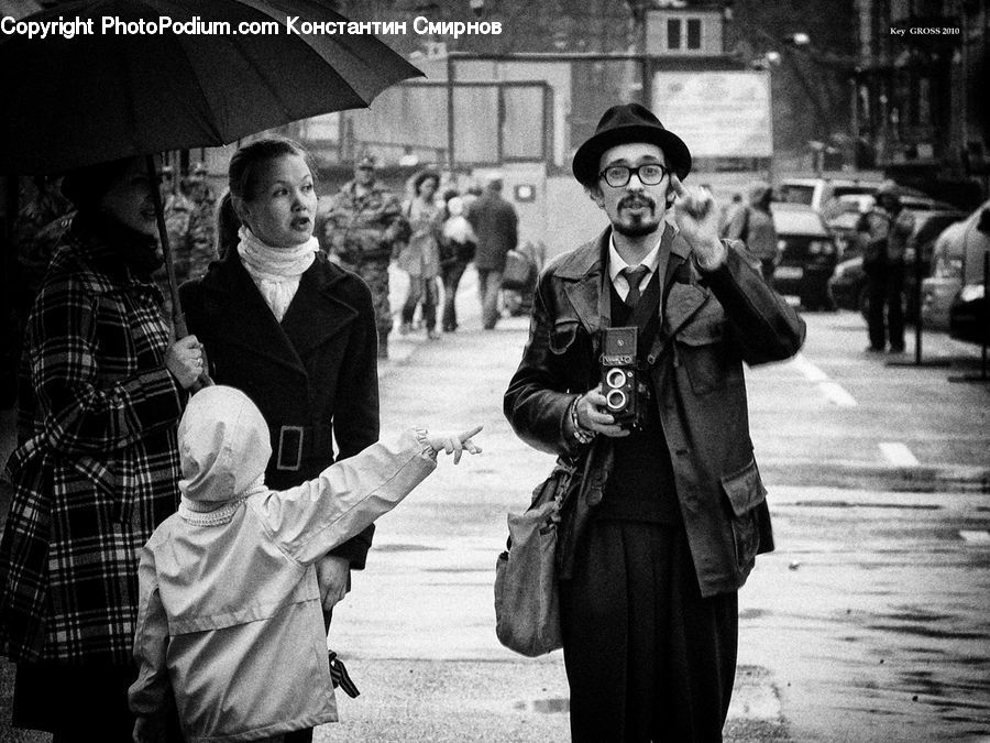 Human, People, Person, Umbrella, Performer, Coat, Portrait