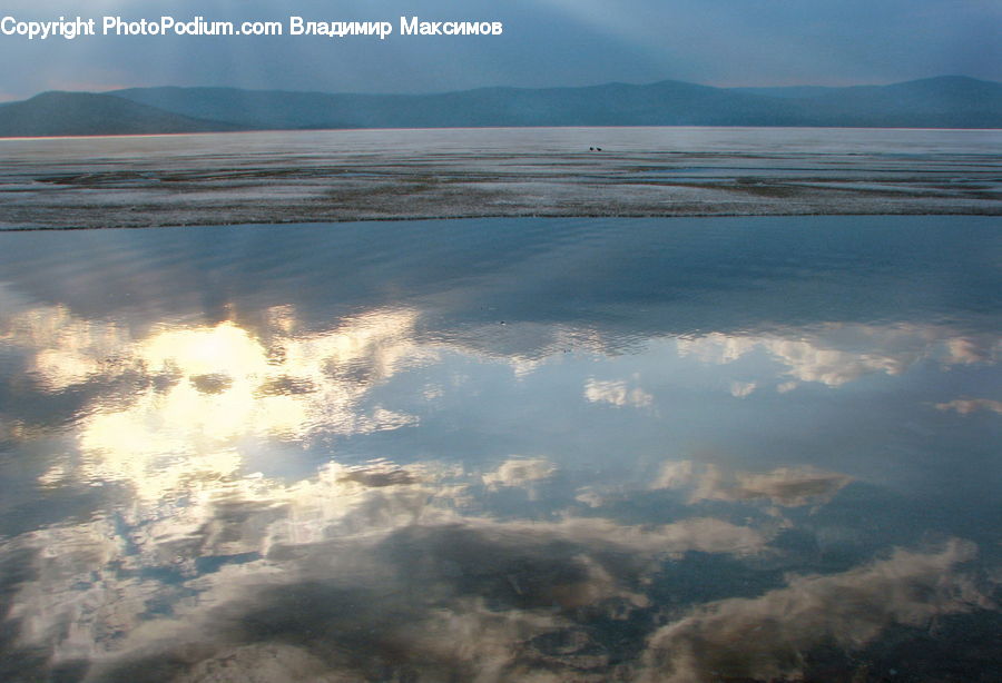 Azure Sky, Cloud, Outdoors, Sky, Cumulus, Land, Marsh