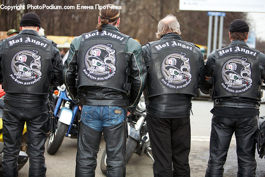 Human, People, Person, Back, Motor, Motorcycle, Vehicle