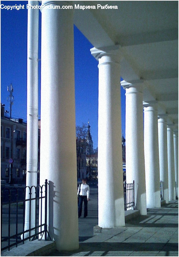 Column, Pillar, Architecture, Spire, Steeple, Tower, City