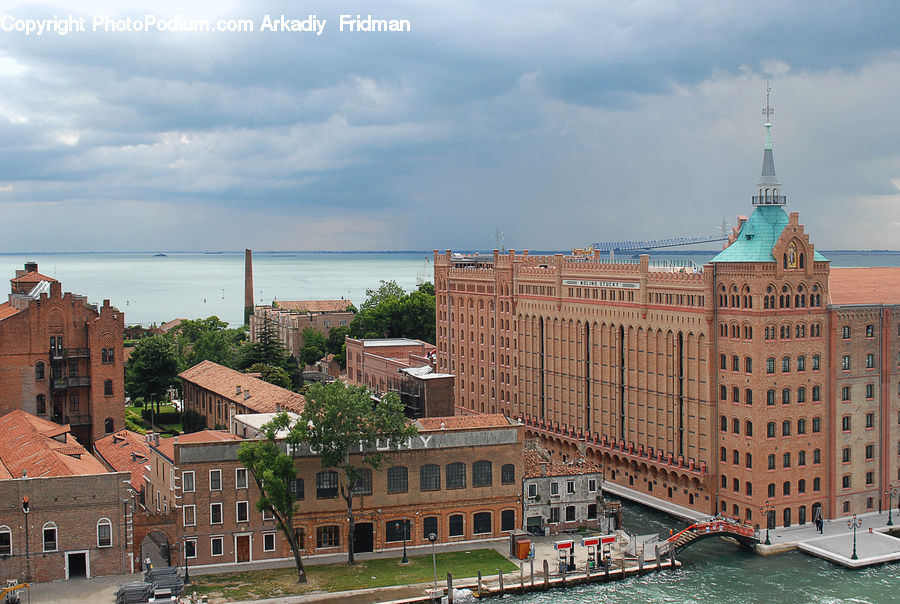 Building, Office Building, Brick, Downtown, Neighborhood, Town, Housing